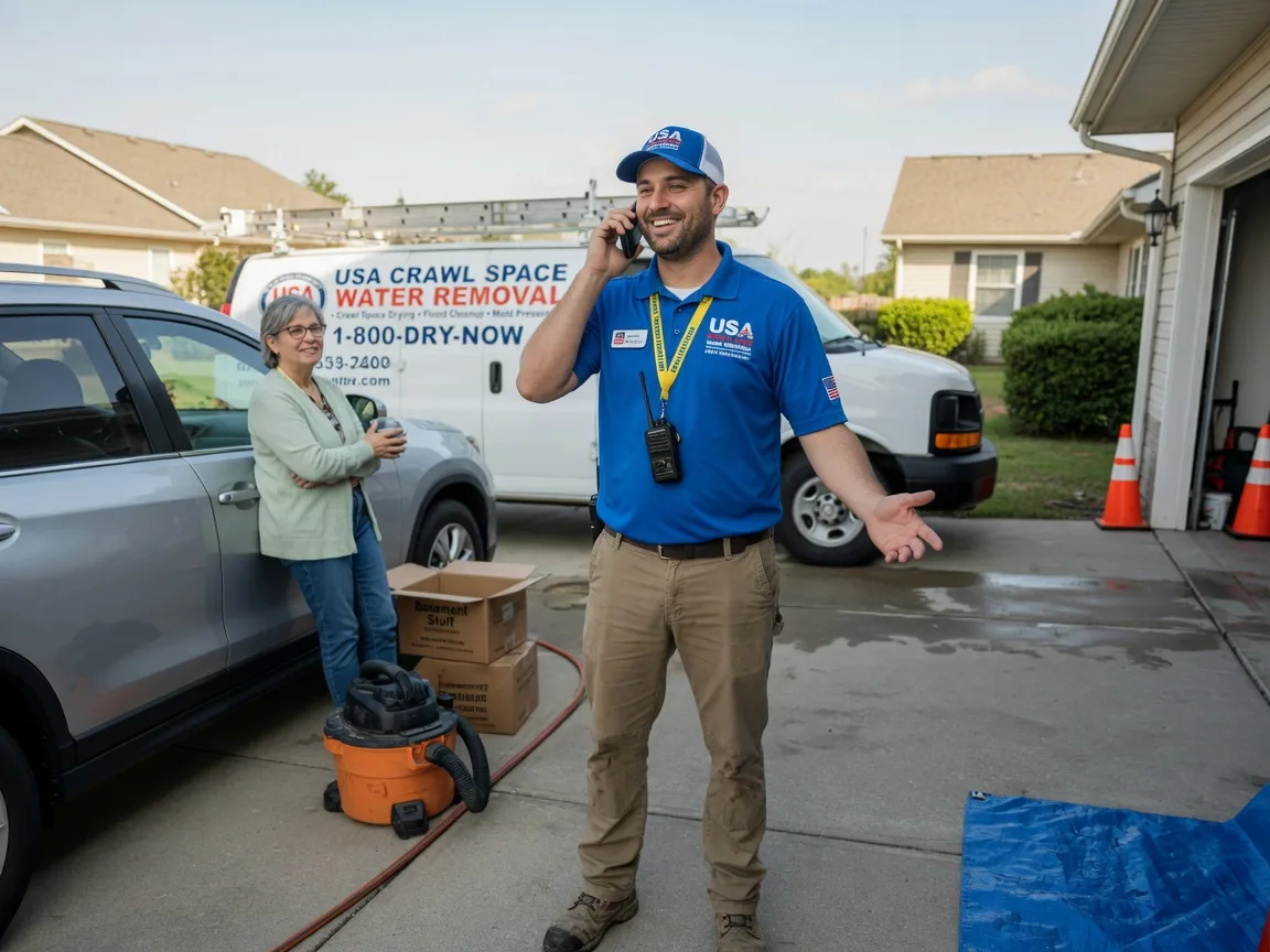 Crawl Space Water Removal Diamondville, WY FAQs
